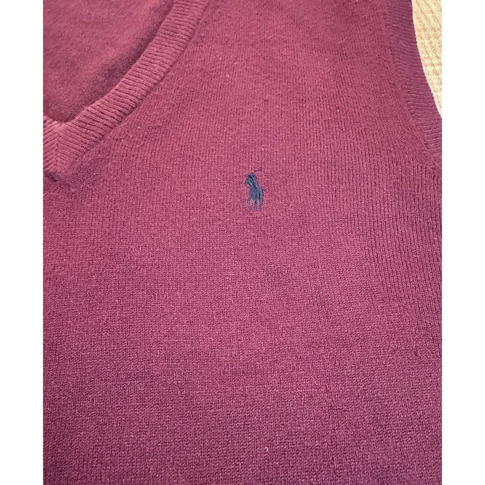 Vintage Polo Ralph Lauren 100% Cashmere Sweater Vest Mens Size XXL